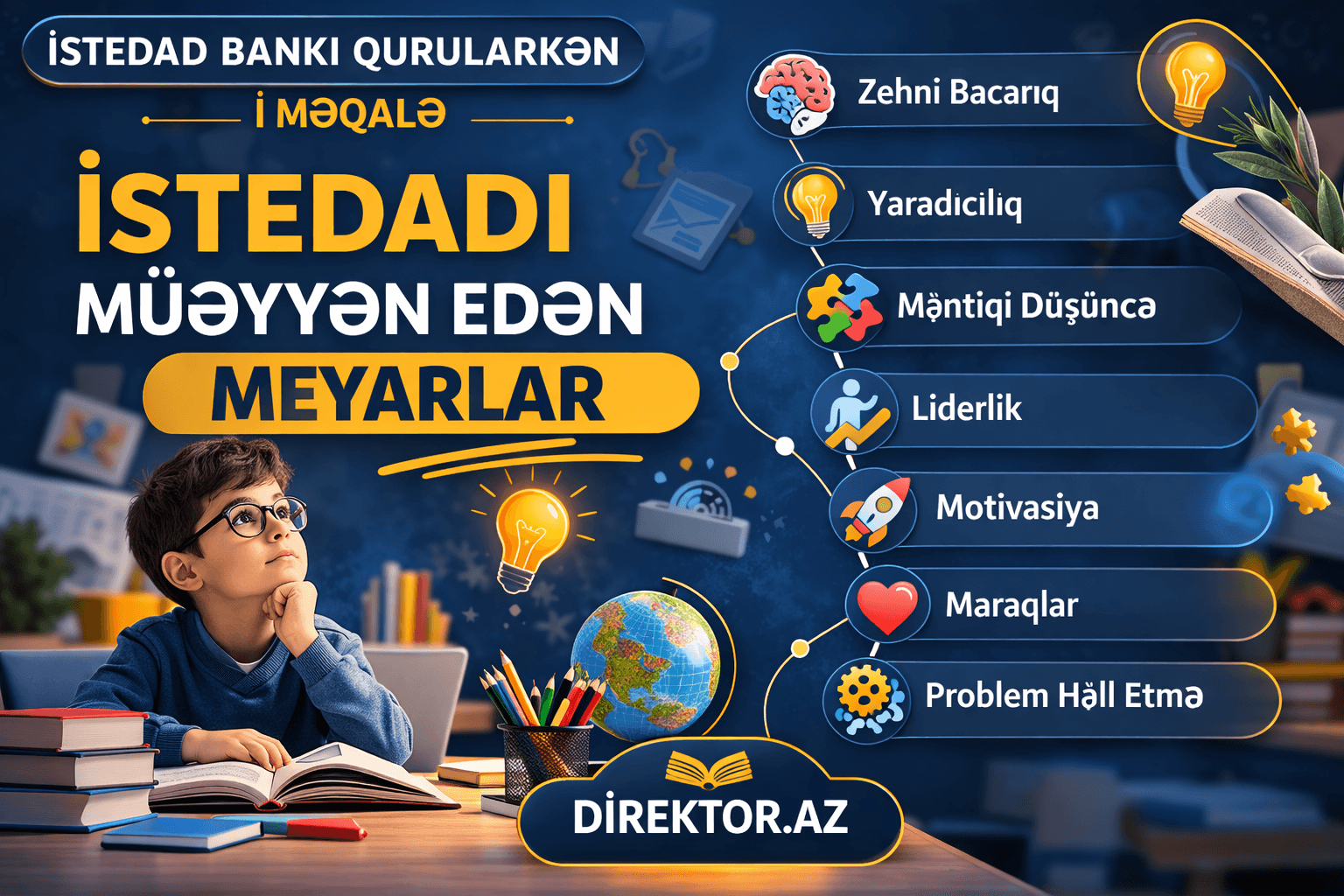 İstedadı müəyyən edən meyarlar I məqalə