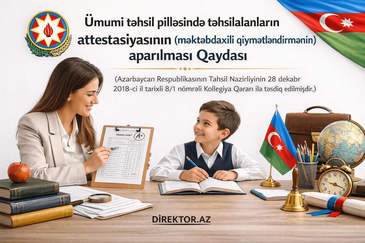 Məktəbdaxili qiymətləndirmənin) aparılması Qaydası 2018 Kollegiya Qərarı