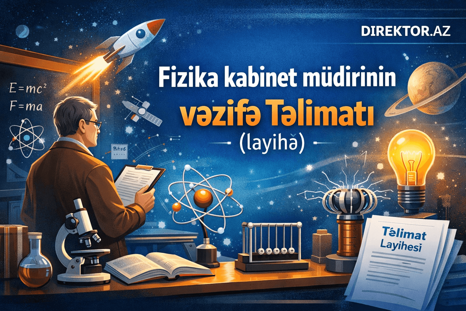 Fizika kabinet müdirinin vəzifə Təlimatı (layihə)