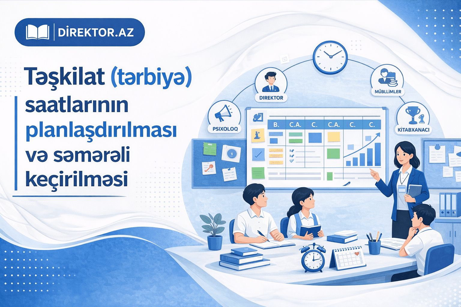 Təşkilat (tərbiyə) saatlarının planlaşdırılması və səmərəli keçirilməsi