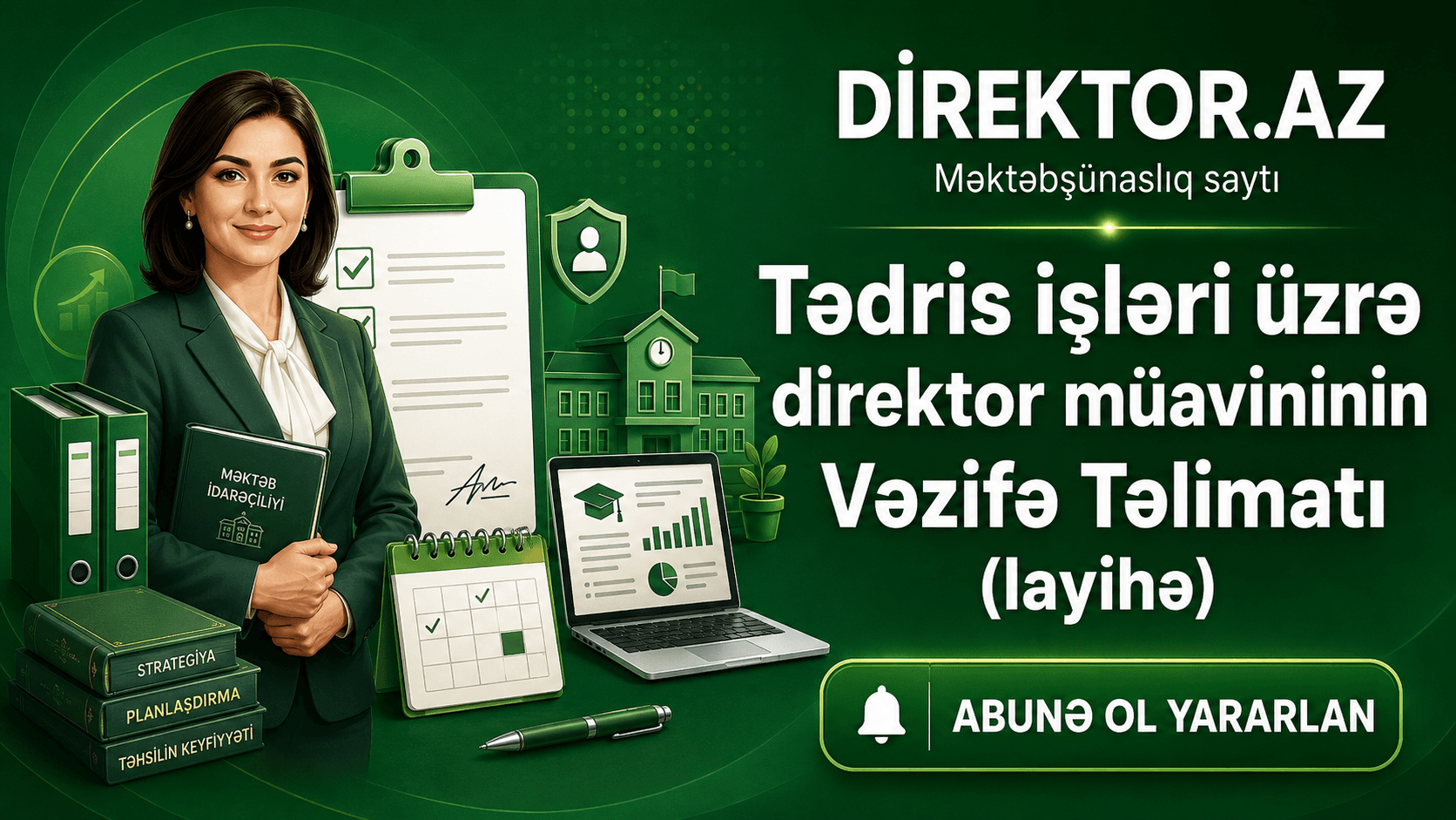 Tədris işləri üzrə direktor müavininin Vəzifə Təlimatı (layihə)