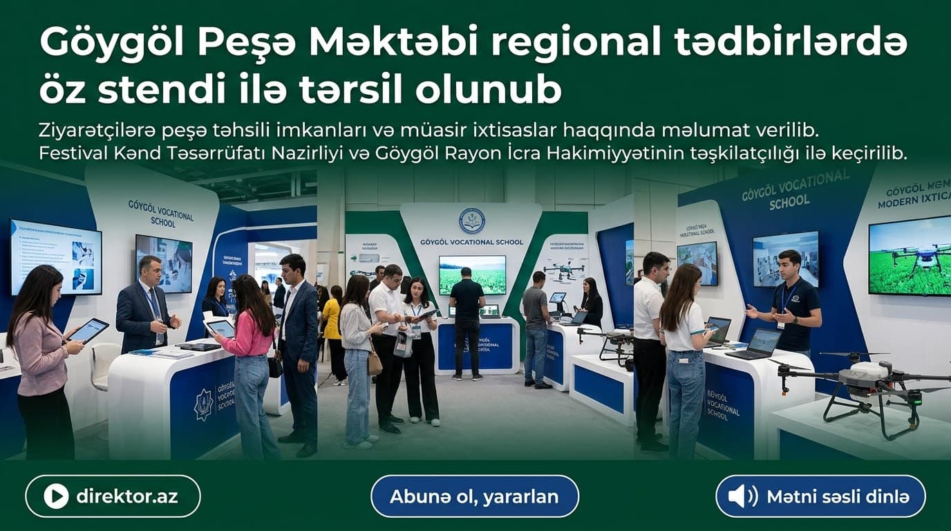 Göygöl Peşə Məktəbi regional festivalda təmsil olunub