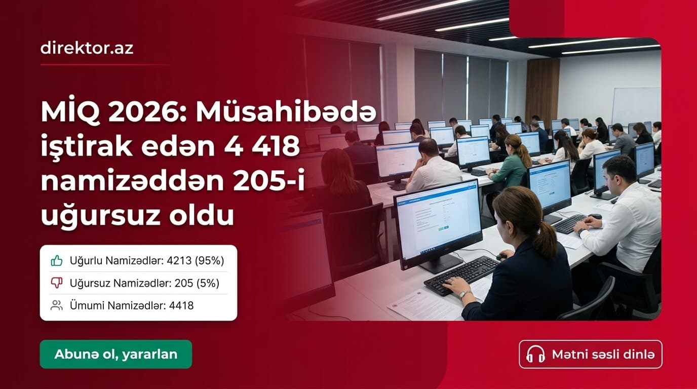 Neçə nəfər MİQ-in müsahibə mərhələsindən keçə bilməyib?