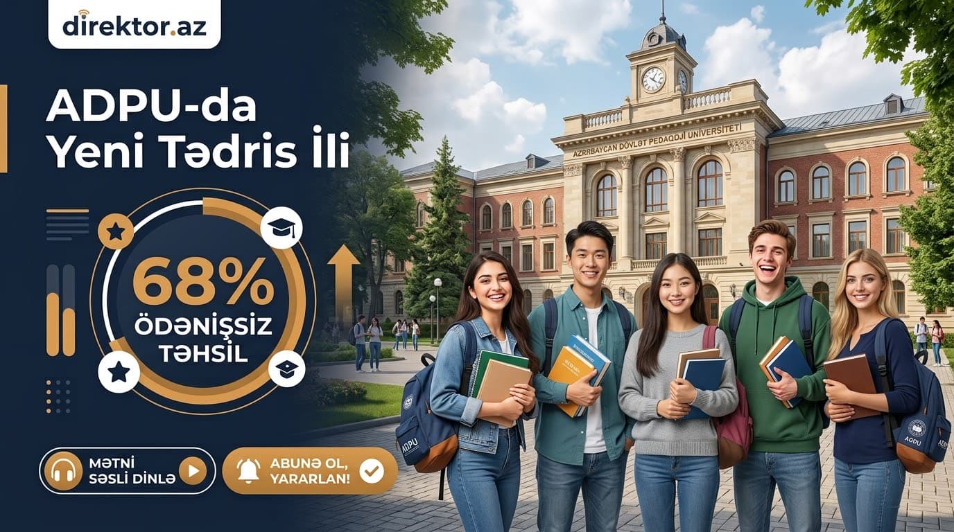 ADPU-ya qəbul olanların böyük hissəsi dövlət hesabına təhsil alacaq