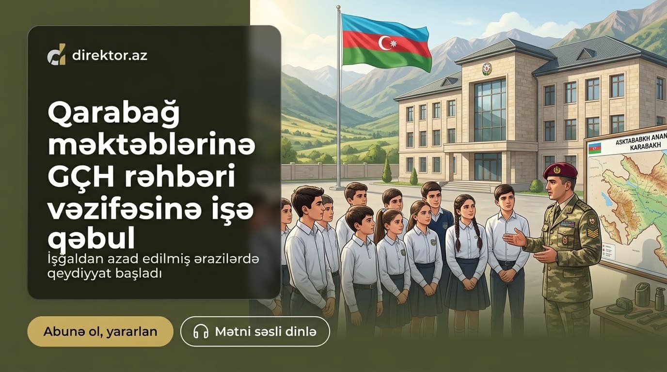 Qarabağ RTİ-i vakansiya elan edir