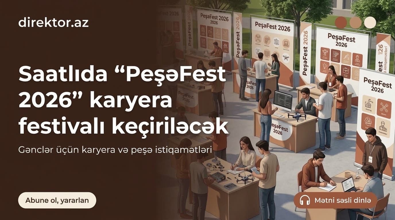 Mil-Muğan RTİ: “PeşəFest 2026” keçiriləcək