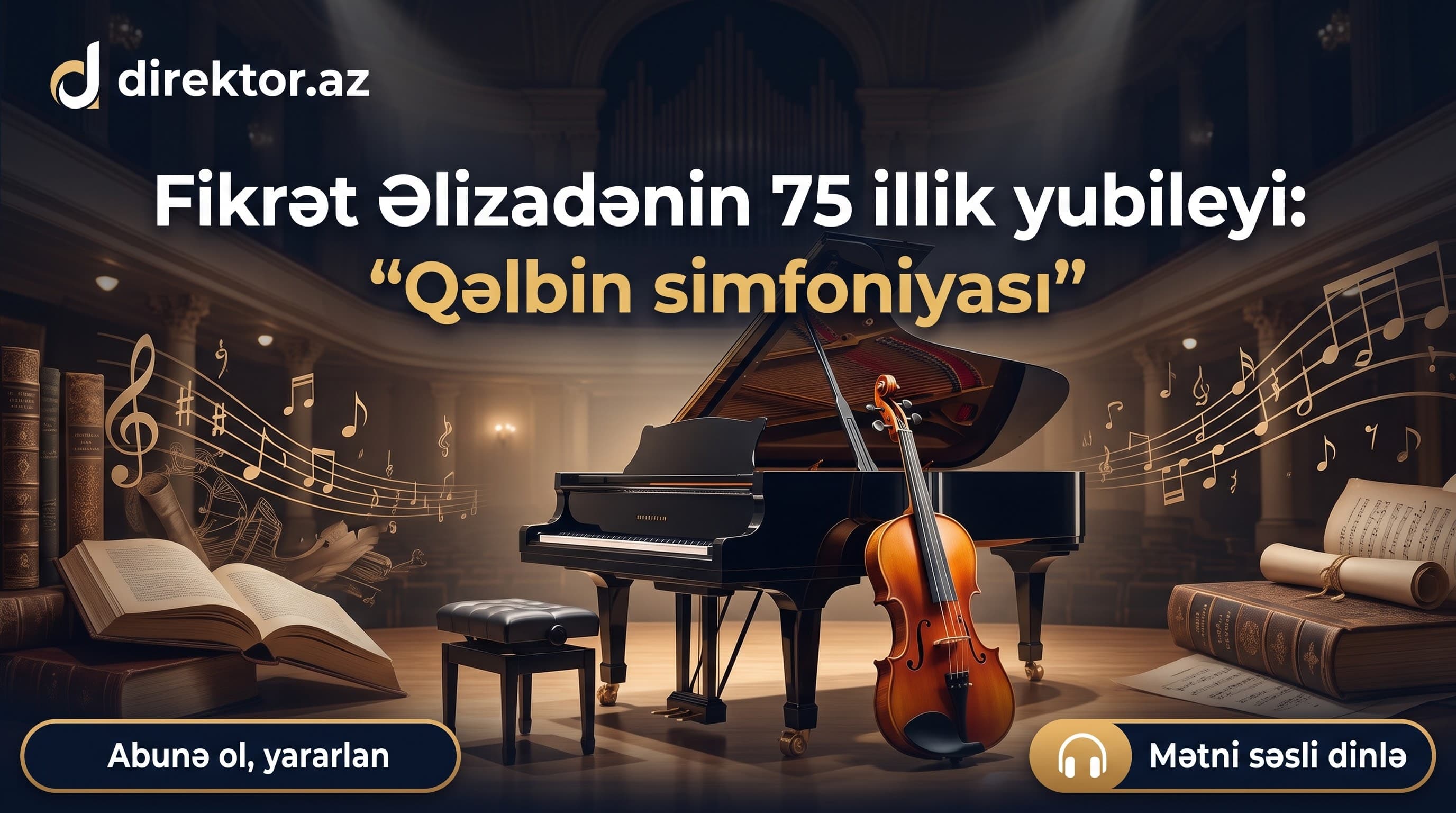 BDU-da bəstəkar Fikrət Əlizadənin yubiley gecəsi keçirilib