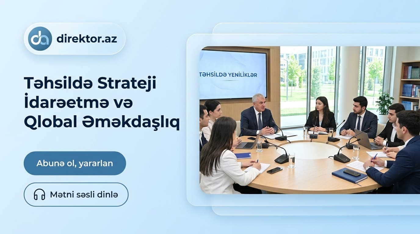 BDU-nun rektoru ABŞ universitetində təhsil alan tələbələrlə görüşüb