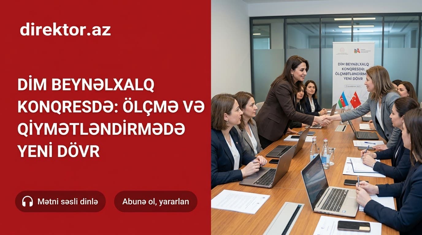 DİM-in nümayəndələri Türkiyədə beynəlxalq konqresdə iştirak ediblər