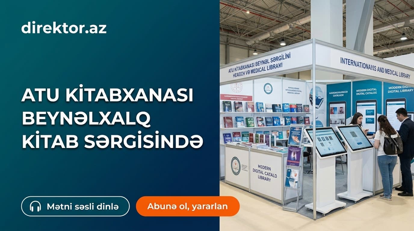 ATU-nun kitabxanası Beynəlxalq Kitab Sərgisində təmsil olunacaq