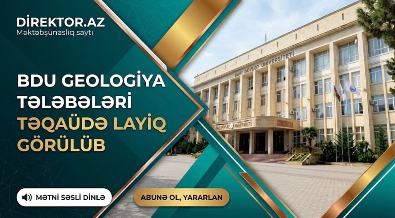 BDU-nun 15 tələbəsinə universitet-sənaye tərəfdaşlığı çərçivəsində təqaüd verilib